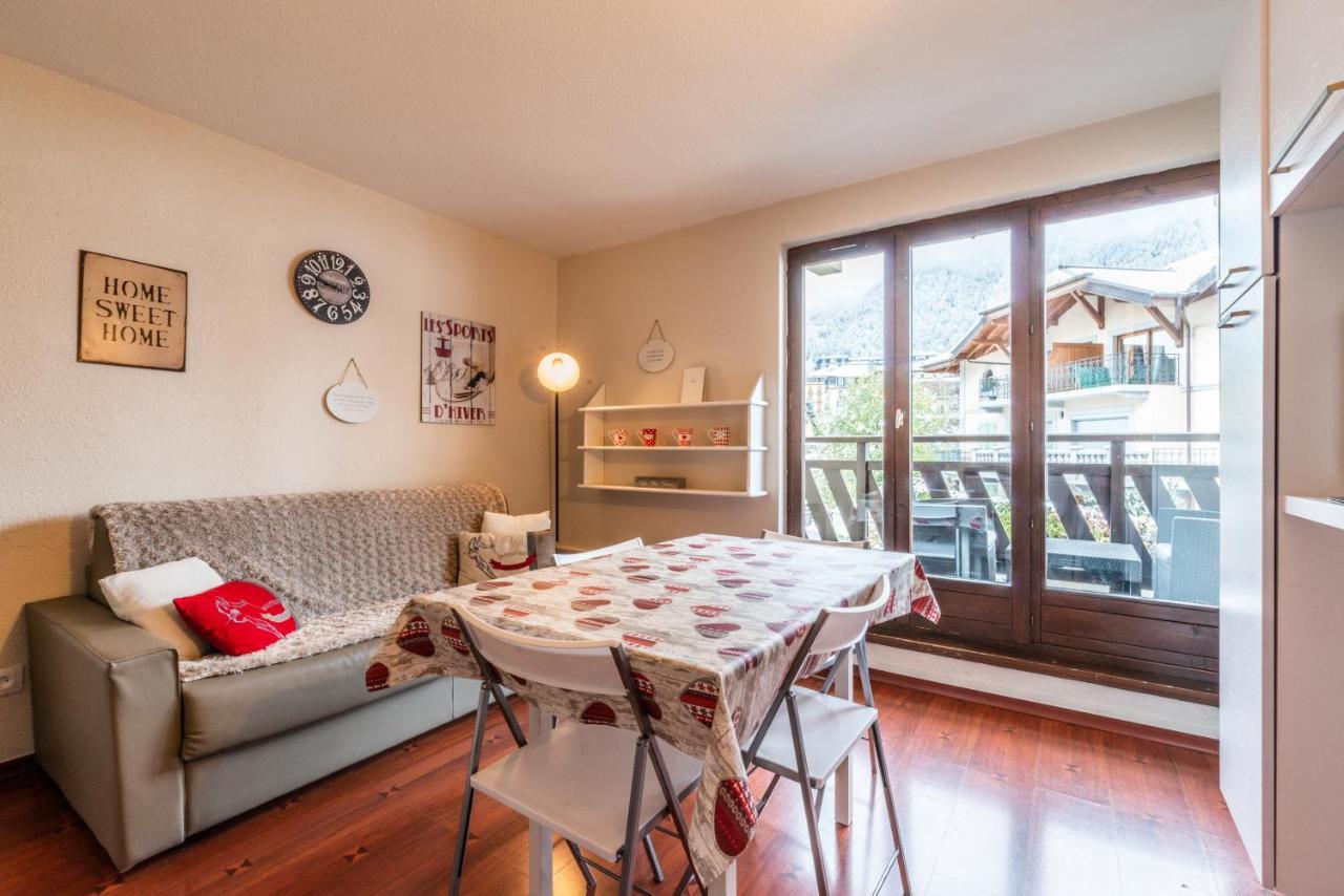 Ferienwohnung Vue Magique En Hypercentre Avec Parking Privatif Chamonix Exterior foto