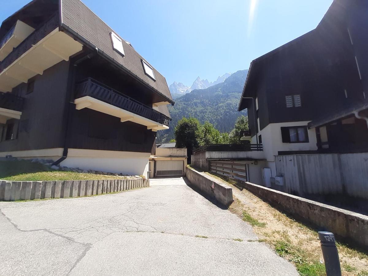 Vue Magique En Hypercentre Avec Parking Privatif Chamonix Exterior foto