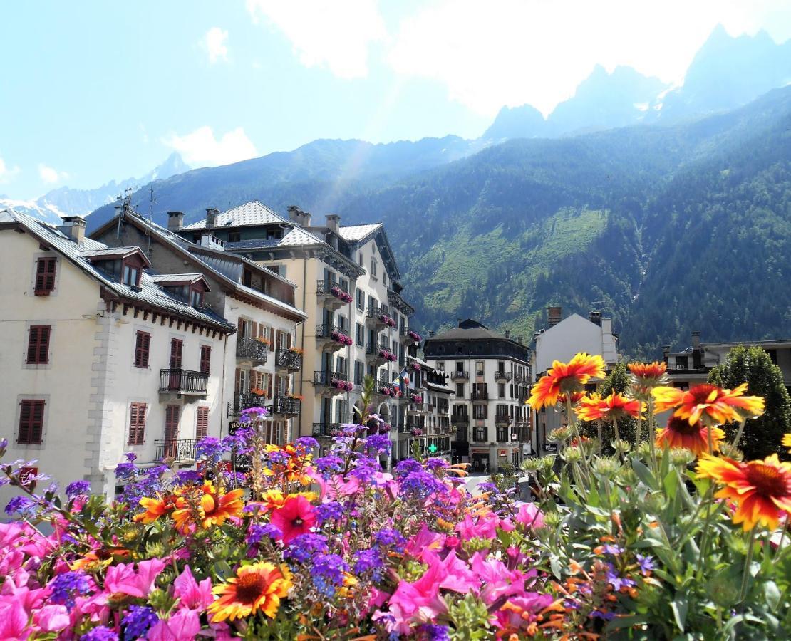 Vue Magique En Hypercentre Avec Parking Privatif Chamonix Exterior foto