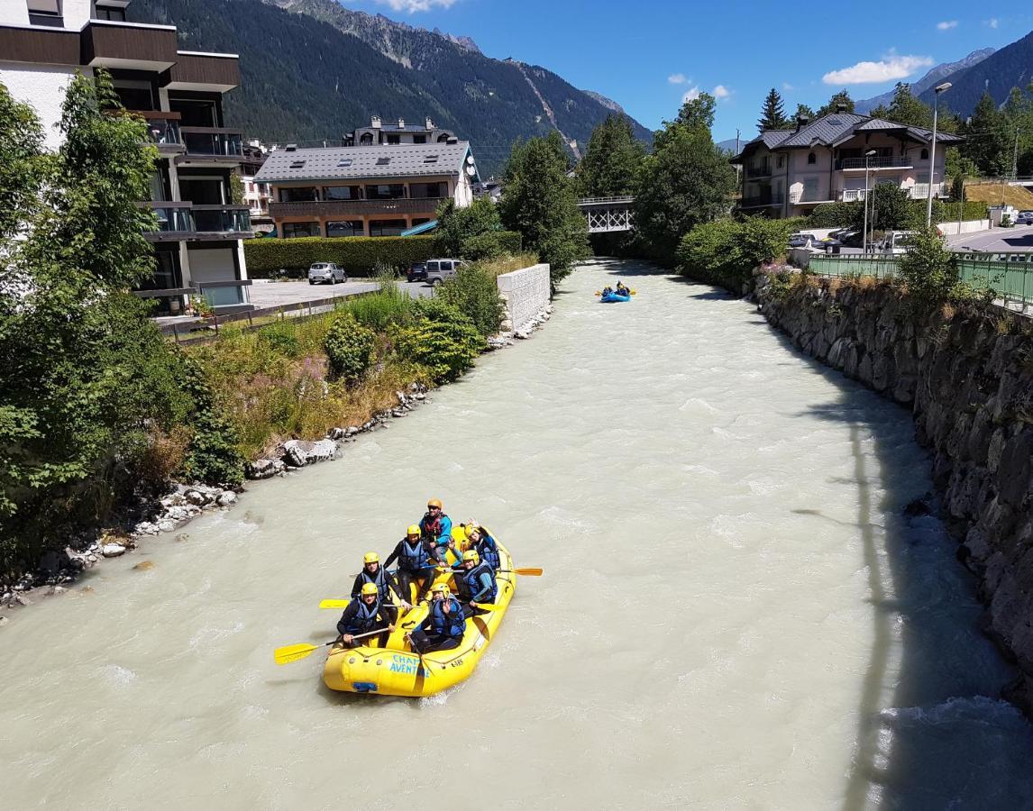 Ferienwohnung Meilleur Emplacement Hypercentre Avec Parking Privatif Souterrain Chamonix Exterior foto