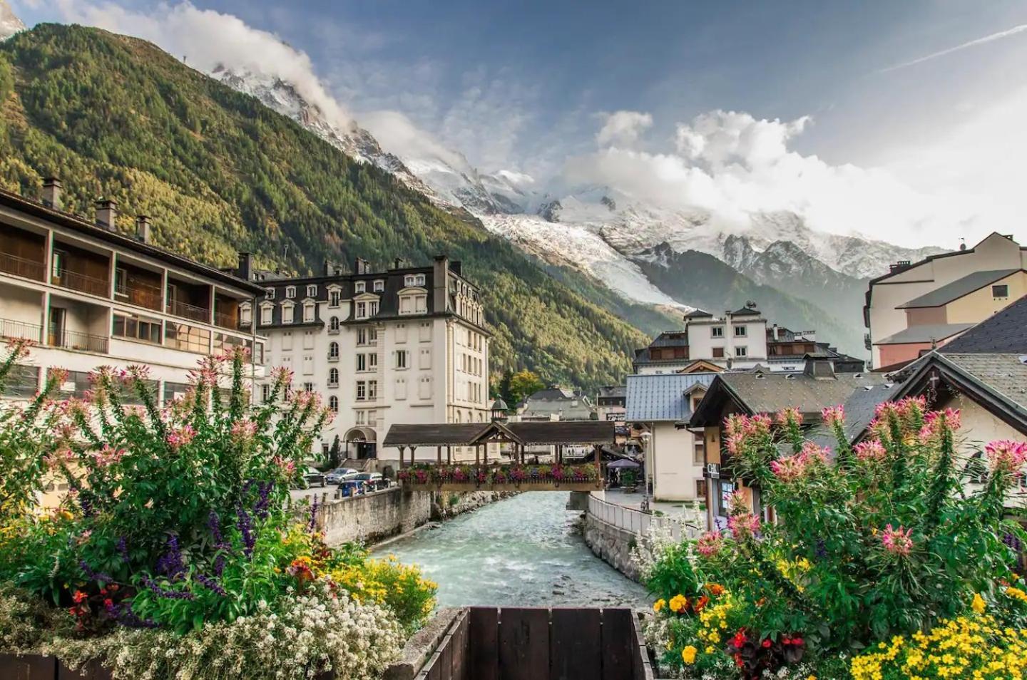 Ferienwohnung Meilleur Emplacement Hypercentre Avec Parking Privatif Souterrain Chamonix Exterior foto