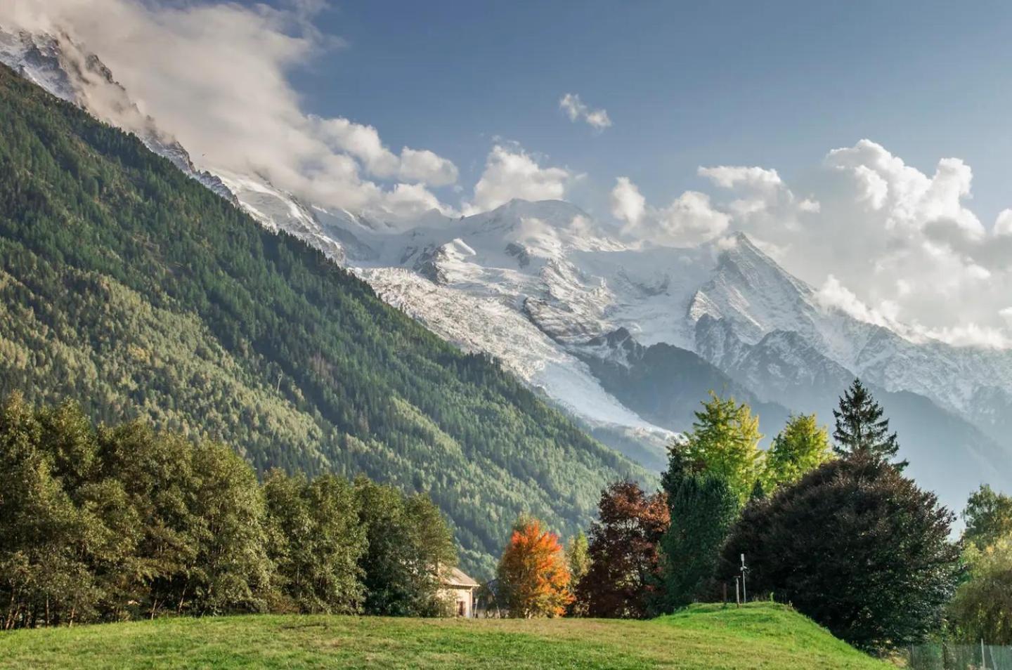 Vue Magique En Hypercentre Avec Parking Privatif Chamonix Exterior foto